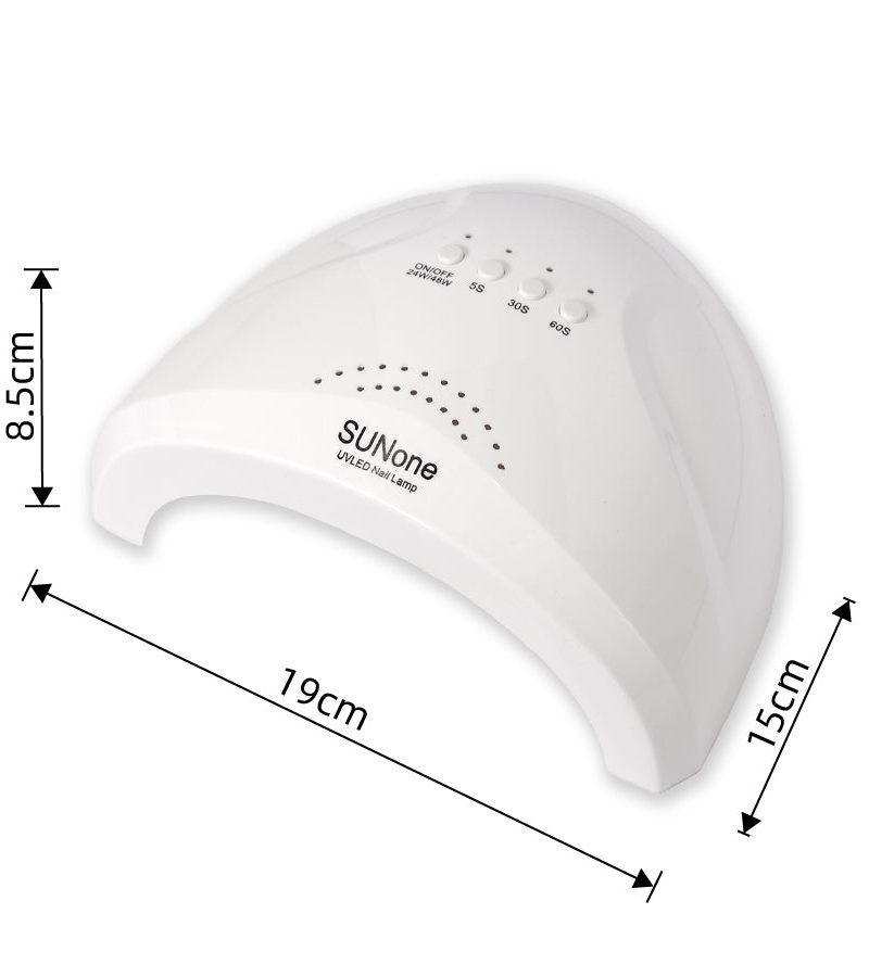 UV LED Nail Lamp – 48W Fast Curing Light for Gel Nails at Home