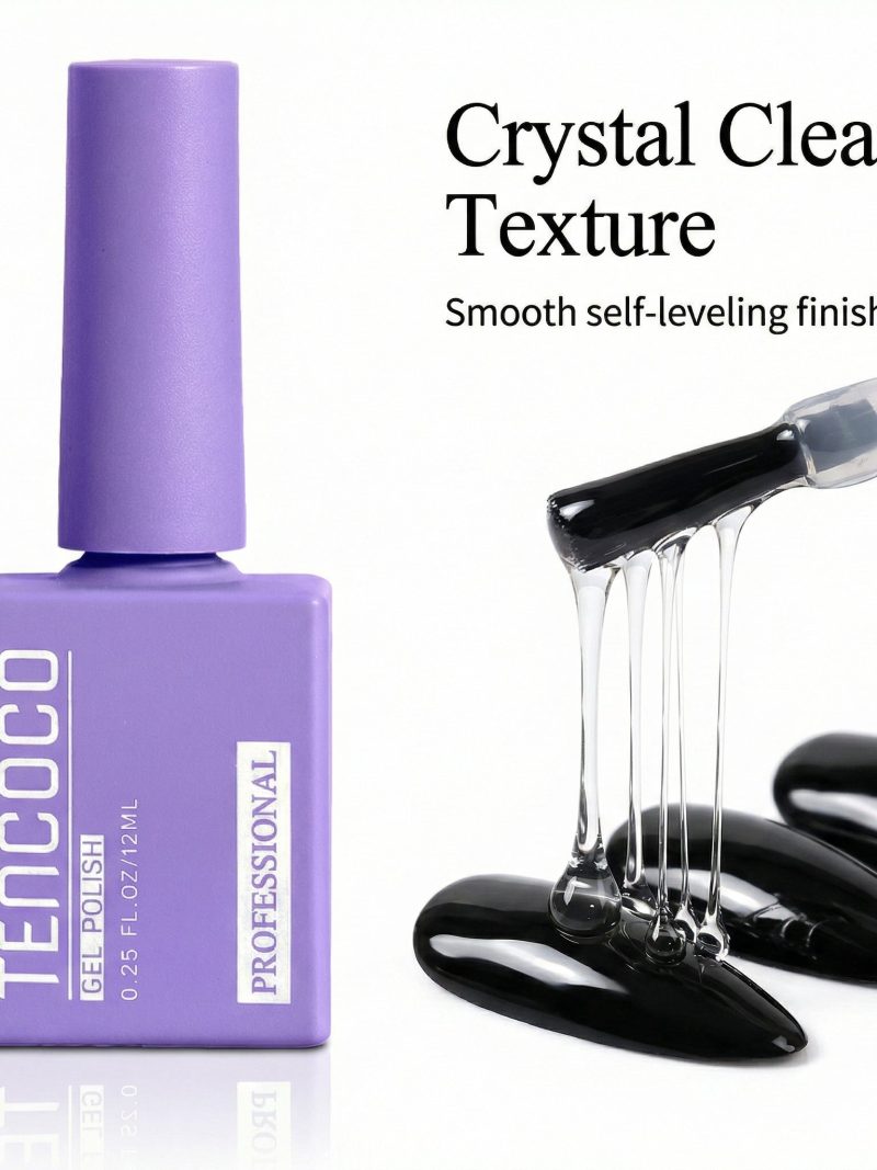 Gel Nail Top Coat – No Wipe High Gloss 12ml Anti-Scratch for Long-Lasting Shine